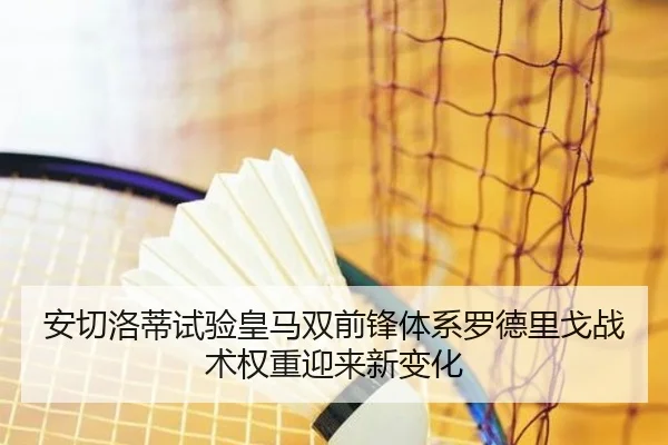 安切洛蒂试验皇马双前锋体系罗德里戈战术权重迎来新变化